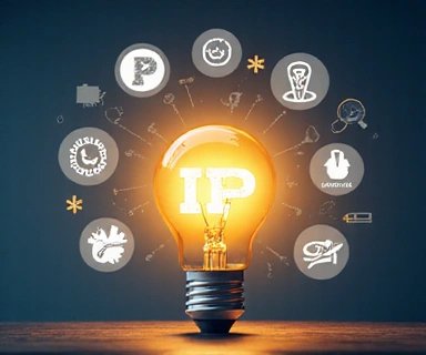 Intellectual property protection illustration
