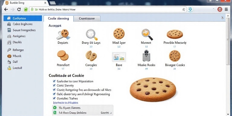 Cookie settings illustration